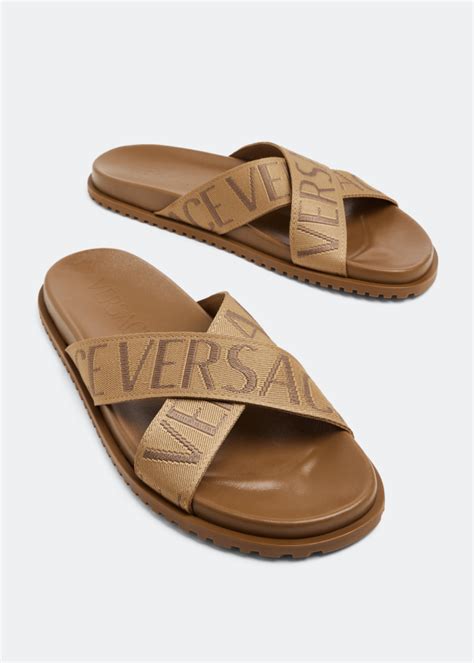 versace freizietschuhe herren braun|versace shoes for men.